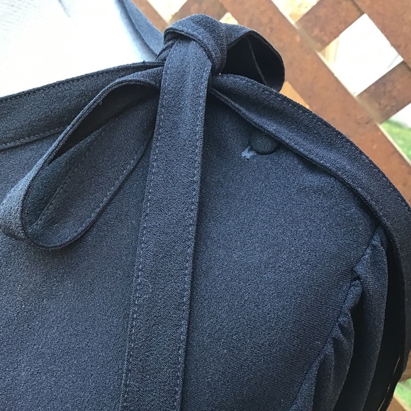 Vintage CARINA Black Blouse - Picture 3 of 4